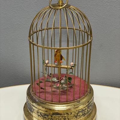 Vintage singing bird- Beak moves but no sound