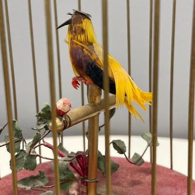 Vintage singing bird- Beak moves but no sound