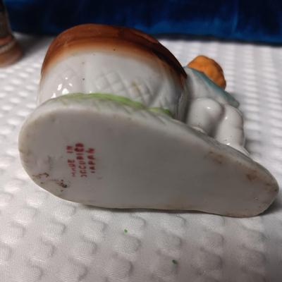 1917 JOHN BULL EYE WASH CUP, MINIATURE OCCUPIED JAPAN FIGURINES AND MORE