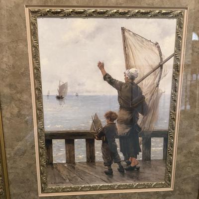 Georges Haqilette & Raphaël Collin Frame Artwork (LR-MG)