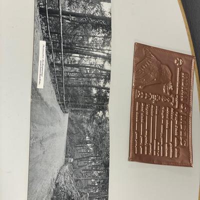 Kopper kard and 1907 postcard