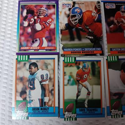 MOSTLY DENVER BRONCOS TRADING CARDS
