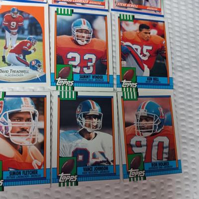 MOSTLY DENVER BRONCOS TRADING CARDS