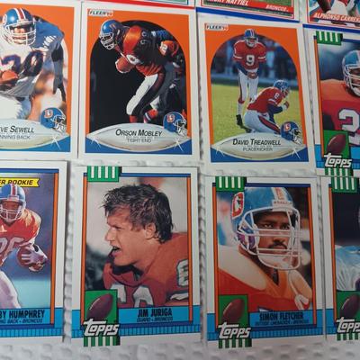 MOSTLY DENVER BRONCOS TRADING CARDS