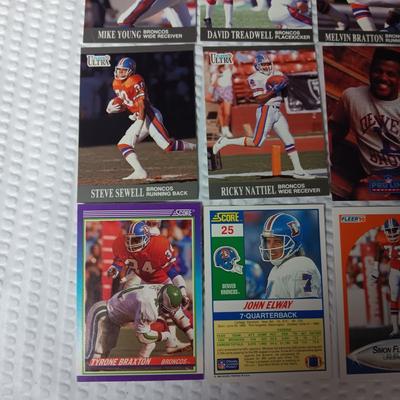 DENVER BRONCOS TRADING CARDS