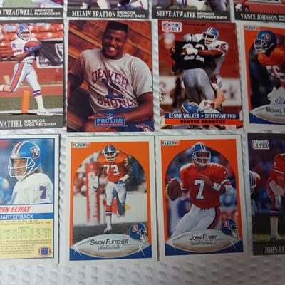 DENVER BRONCOS TRADING CARDS