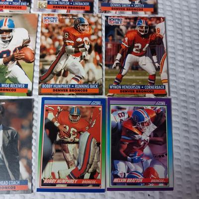 DENVER BRONCOS TRADING CARDS