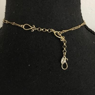 Monet Beautiful, vintage, art deco style necklace