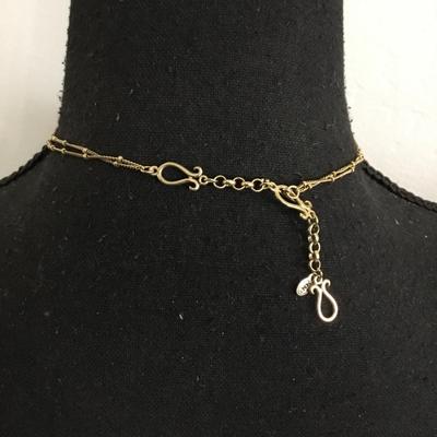 Monet Beautiful, vintage, art deco style necklace