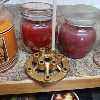 Large lot of candles & inscents - new and lightly used