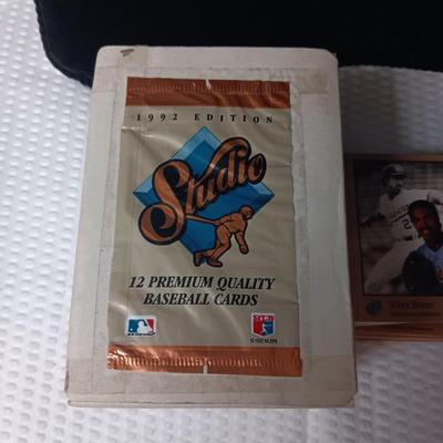 1992 STUDIO BASEBALL CARDS (ONLY A FEW CARDS PHOTOGRAPHED)