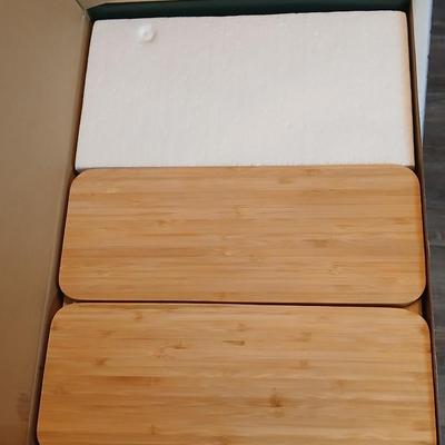 Rocirlab Premium Bamboo Cheese Board set - no utensils