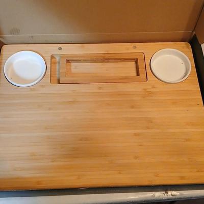 Rocirlab Premium Bamboo Cheese Board set - no utensils