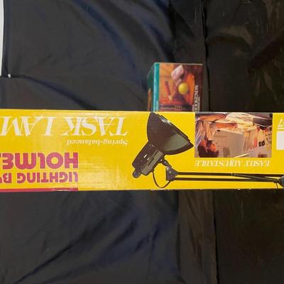 NEW HOLMES TASK LAMP AND NEW TENNIS BOOKENDS