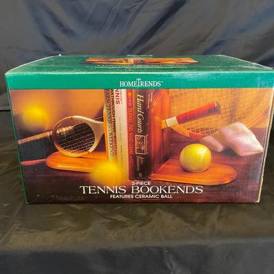 NEW HOLMES TASK LAMP AND NEW TENNIS BOOKENDS