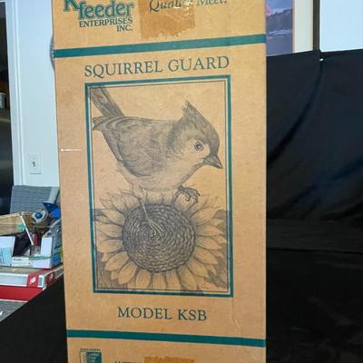 NEW INDOOR/OUTDOOR LEAF FOUNTAIN AND NEW SQUIRREL GUARD BIRD FEEDER