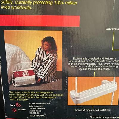 NEW FIRST ALERT FIRE ESCAPE LADDER