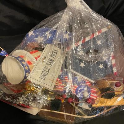 GRAB BAGS OF HALLOWEEN AND 4TH OF JULY ITEMS
