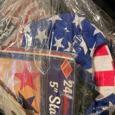 GRAB BAGS OF HALLOWEEN AND 4TH OF JULY ITEMS