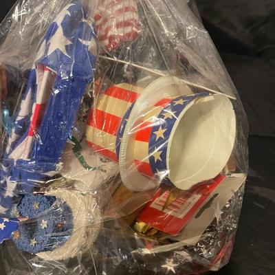 GRAB BAGS OF HALLOWEEN AND 4TH OF JULY ITEMS
