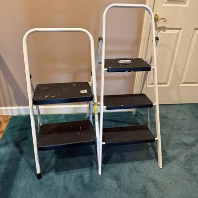 Two & Three Step Folding Step Stools (LR-MG)