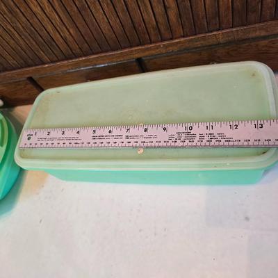 Vintage Tupperware brand containers- canisters - shredder with bowl - cake storage - and more
