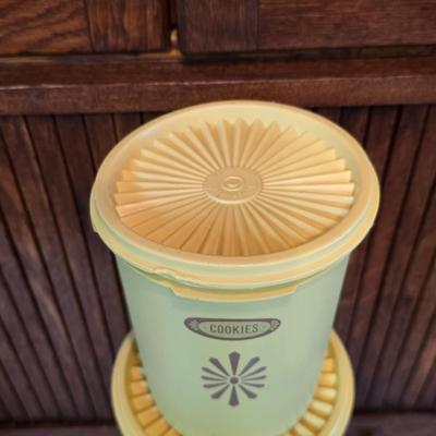 Vintage Tupperware brand containers- canisters - shredder with bowl - cake storage - and more