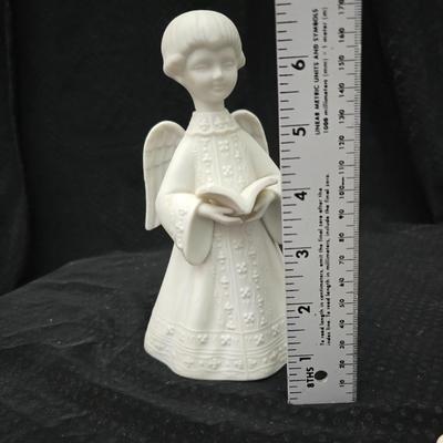 Collection of three angel figures -