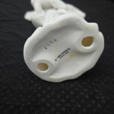 Two angel figures - Nao by Lladro porcelain figurine. and 1990 Enesco figure