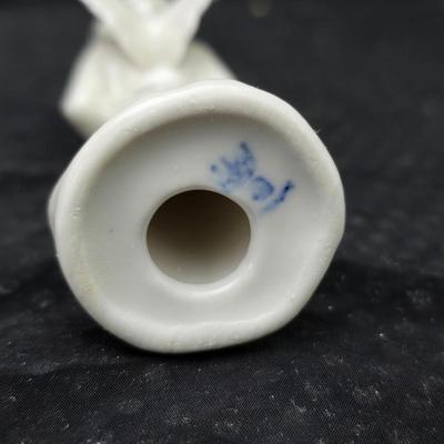 Three collectible George Goode Angels - with taller Dresden? porcelain angel figurine