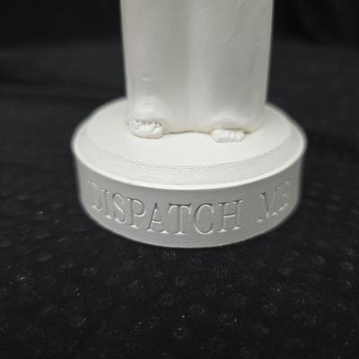 Angel Moroni from Old Roberts Ministry = Objects d' art "Fall" Intaglio Angel figure -Porcelain Dove bird and a swan vase...