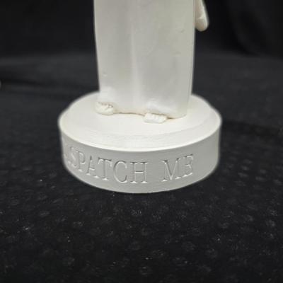 Angel Moroni from Old Roberts Ministry = Objects d' art "Fall" Intaglio Angel figure -Porcelain Dove bird and a swan vase...