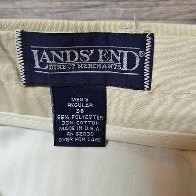 Five pair of Men's slacks - 2 are Levi brand - see pictures for sizes