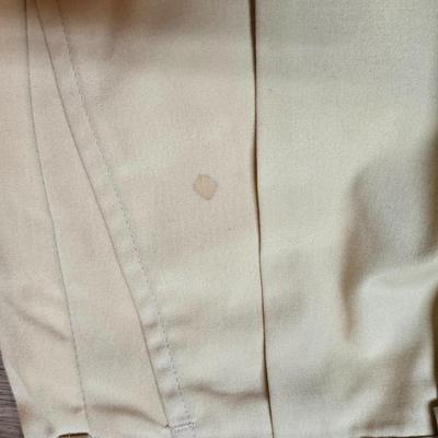 Five pair of Men's slacks - 2 are Levi brand - see pictures for sizes