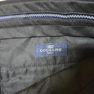 Five pair of Men's slacks - 2 are Levi brand - see pictures for sizes