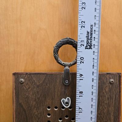 Barometer - Civil war VHS tapes - Two wall mirror accent pieces - and an assortment of other items that didn't get placed in lots.