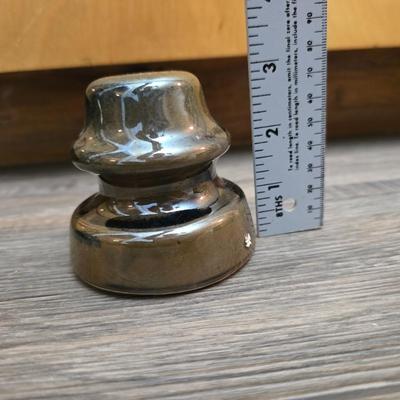 Barometer - Civil war VHS tapes - Two wall mirror accent pieces - and an assortment of other items that didn't get placed in lots.