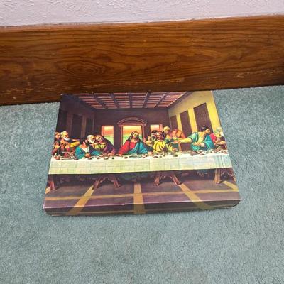 Religious wall art and decor = First Assembly of God Greeley church and mug - Give your heart to God now trivet - One day at a time...