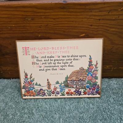 Religious wall art and decor = First Assembly of God Greeley church and mug - Give your heart to God now trivet - One day at a time...