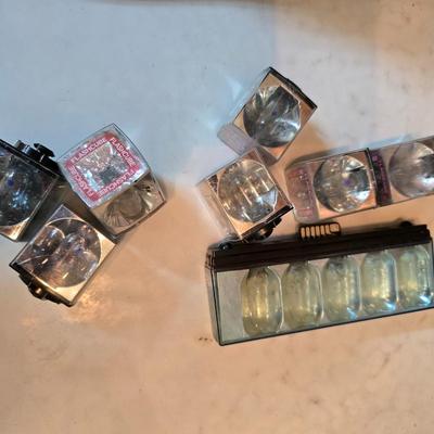 Yashica Auto Focus S 35mm point-and-shoot film camera with an assortment of vintage Sylvania Flashbars and Flashcubes for specific...