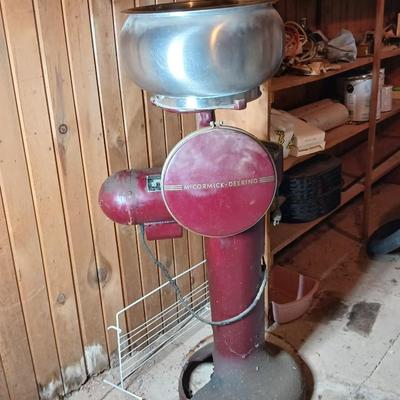 Vintage Dairy McCormick-Deering cream separator -
