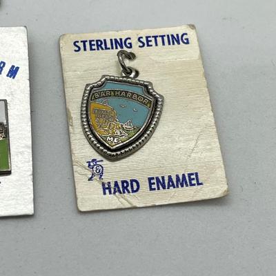 LOT 41: Vintage Sterling Charms/Pendants