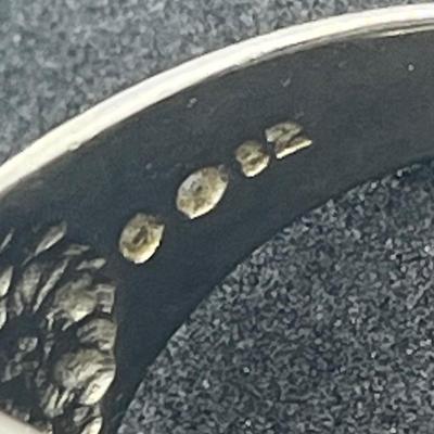 LOT 50: Sterling Silver Southwest Turquoise and Coral Rings - 19.5 GTW