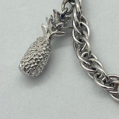 LOT 51: Sterling Silver Bracelets and Charms -26.7 GTW