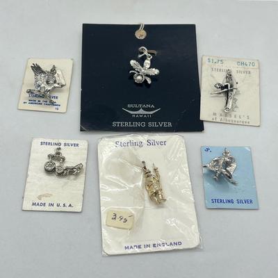 LOT 52: Collection of Sterling Silver Pendants