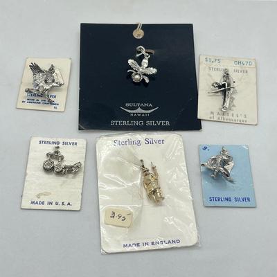 LOT 52: Collection of Sterling Silver Pendants