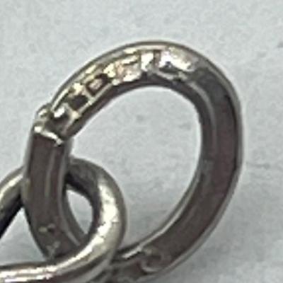 LOT 53: Sterling Silver Amber Earrings, Pendant and 7" Bracelet - 19.5 GTW