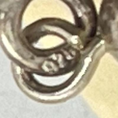 LOT 53: Sterling Silver Amber Earrings, Pendant and 7" Bracelet - 19.5 GTW