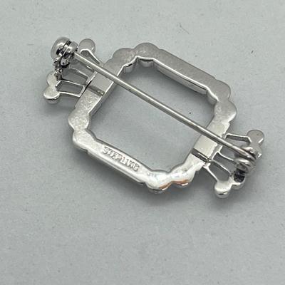 LOT 55: Vintage Sterling Silver Pins - American Red Cross and More - 24.1 GTW