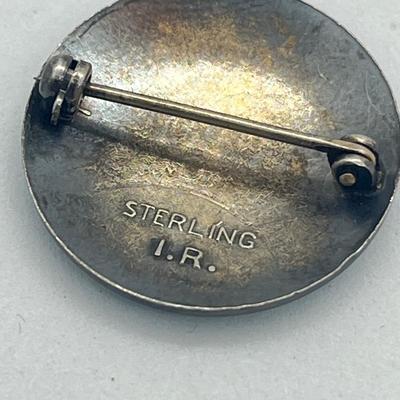 LOT 55: Vintage Sterling Silver Pins - American Red Cross and More - 24.1 GTW